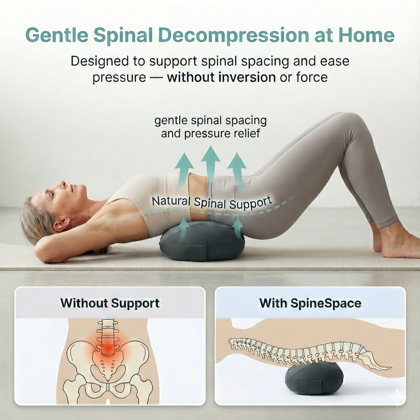 SpineSpace™ Lumbar Massager